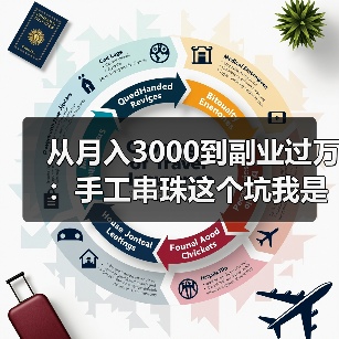 从月入3000到副业过万：手工串珠这个坑我是怎么爬出来的（图4）