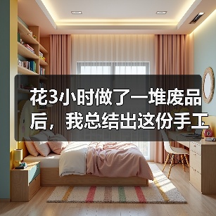 花3小时做了一堆废品后，我总结出这份手工 DIY 教程（图4）