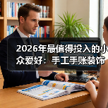 2026年最值得投入的小众爱好:手工手账装饰(图2) 2026年最值得投入的小众爱好:手工手账装饰(图2)