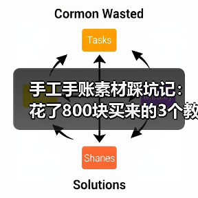 手工手账素材踩坑记:花了800块买来的3个教训(图4) 手工手账素材踩坑记:花了800块买来的3个教训(图4)