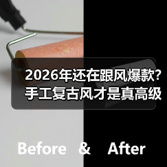 2026年还在跟风爆款?手工复古风才是真高级(图3) 2026年还在跟风爆款?手工复古风才是真高级(图3)