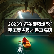 2026年还在跟风爆款?手工复古风才是真高级(图1) 2026年还在跟风爆款?手工复古风才是真高级(图1)
