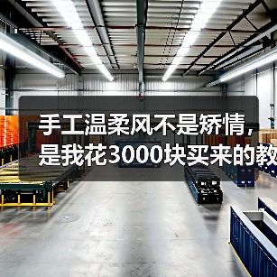 手工温柔风不是矫情，是我花3000块买来的教训（图1）