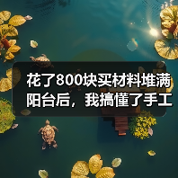 花了800块买材料堆满阳台后,我搞懂了手工创意 DIY的真正玩法(图2) 花了800块买材料堆满阳台后,我搞懂了手工创意 DIY的真正玩法(图2)