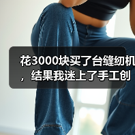 花3000块买了台缝纫机,结果我迷上了手工创意手工(图3) 花3000块买了台缝纫机,结果我迷上了手工创意手工(图3)