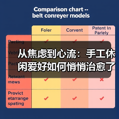 从焦虑到心流:手工休闲爱好如何悄悄治愈了我(图4) 从焦虑到心流:手工休闲爱好如何悄悄治愈了我(图4)