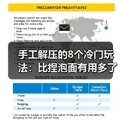手工解压的8个冷门玩法:比捏泡面有用多了(图4) 手工解压的8个冷门玩法:比捏泡面有用多了(图4)