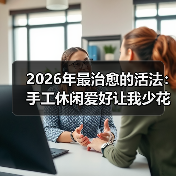 2026年最治愈的活法：手工休闲爱好让我少花了3万块（图3）