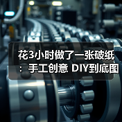 花3小时做了一张破纸：手工创意 DIY到底图什么？（图1）
