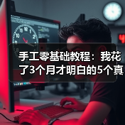 手工零基础教程:我花了3个月才明白的5个真相(图4) 手工零基础教程:我花了3个月才明白的5个真相(图4)