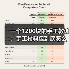 一个1200块的手工教训：手工材料包到底怎么选不踩坑（图3）