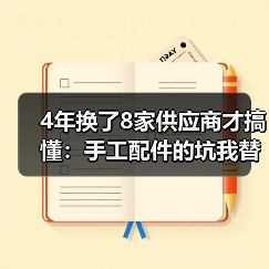 4年换了8家供应商才搞懂:手工配件的坑我替你踩过了(图3) 4年换了8家供应商才搞懂:手工配件的坑我替你踩过了(图3)