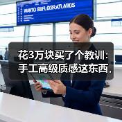 花3万块买了个教训:手工高级质感这东西,真不是贵就有的(图3) 花3万块买了个教训:手工高级质感这东西,真不是贵就有的(图3)