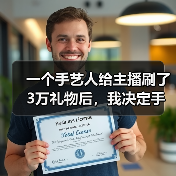 一个手艺人给主播刷了3万礼物后,我决定手工创业(图4) 一个手艺人给主播刷了3万礼物后,我决定手工创业(图4)
