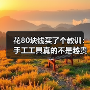花80块钱买了个教训:手工工具真的不是越贵越好(图3) 花80块钱买了个教训:手工工具真的不是越贵越好(图3)