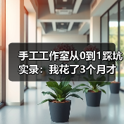 手工工作室从0到1踩坑实录:我花了3个月才明白的事(图3) 手工工作室从0到1踩坑实录:我花了3个月才明白的事(图3)