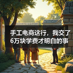 手工电商这行，我交了6万块学费才明白的事（图4）