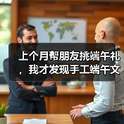 上个月帮朋友挑端午礼，我才发现手工端午文创的水这么深（图2）
