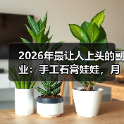 2026年最让人上头的副业：手工石膏娃娃，月入3000是怎么做到的？（图2）