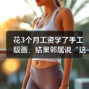 花3个月工资学了手工版画，结果邻居说“这跟打印机有啥区别”（图4）