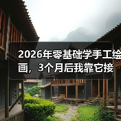 2026年零基础学手工绘画，3个月后我靠它接了第一单（图4）