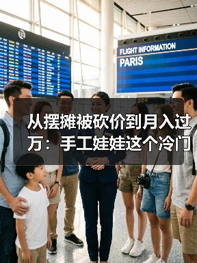 从摆摊被砍价到月入过万：手工娃娃这个冷门生意被我摸透了（图2）