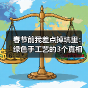 春节前我差点掉坑里：绿色手工艺的3个真相（图3）