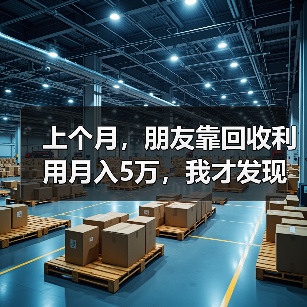 上个月，朋友靠回收利用月入5万，我才发现我浪费了多少（图2）