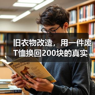 旧衣物改造，用一件废T恤换回200块的真实经历（图4）