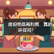 废旧物品再利用,真的环保吗?(图1) 废旧物品再利用,真的环保吗?(图1)