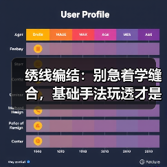 绣线编结：别急着学缝合，基础手法玩透才是王道（图1）