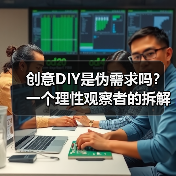 创意DIY是伪需求吗?一个理性观察者的拆解(图2) 创意DIY是伪需求吗?一个理性观察者的拆解(图2)