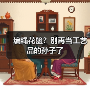 编绳花篮？别再当工艺品的孙子了（图1）