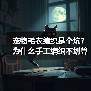 宠物毛衣编织是个坑？为什么手工编织不划算（图2）