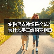 宠物毛衣编织是个坑？为什么手工编织不划算（图4）