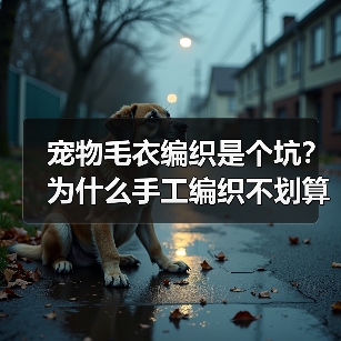 宠物毛衣编织是个坑？为什么手工编织不划算（图3）