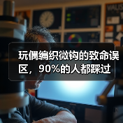 玩偶编织微钩的致命误区,90%的人都踩过(图2) 玩偶编织微钩的致命误区,90%的人都踩过(图2)
