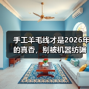 手工羊毛线才是2026年的真香，别被机器纺骗了（图1）
