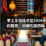 手工羊毛线才是2026年的真香，别被机器纺骗了（图2）