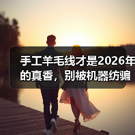 手工羊毛线才是2026年的真香，别被机器纺骗了（图4）