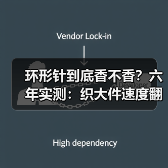 环形针到底香不香?六年实测:织大件速度翻倍不费力(图2) 环形针到底香不香?六年实测:织大件速度翻倍不费力(图2)