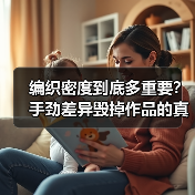 编织密度到底多重要？手劲差异毁掉作品的真相（图4）