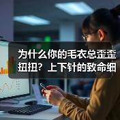 为什么你的毛衣总歪歪扭扭？上下针的致命细节90%人忽略！（图3）