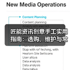 匠能资讯创意手工实用指南:选购、维护与常见问题解析(图1) 匠能资讯创意手工实用指南:选购、维护与常见问题解析(图1)